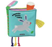 Coucou petit lapin: Livre tissu