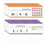 CoudarTitie 1 Carta Apprendimento Esercizi Matematica Numerica Pratica Addizione Impermeabile E Cancellabile Adatta Ragazzi Attività Didattiche 26.7x8.8cm