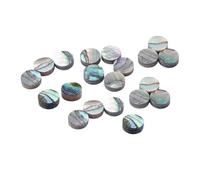 CoudarTitie 20 Pezzi di Intarsi per Chitarra, Punti per Tastiera, Creatore di Intarsi per Tasti, Punti Laterali, Marcatori di Posizione per Tastiera per Accessori, 6.0 Mm