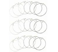 CoudarTitie 3 Pezzi Set Corde Chitarra Elettrica E309 Tensione Standard Set Corde con Rivestimento Antiruggine Resistenti Ruggine per Musicisti, Prove