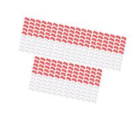 CoudarTitie Barriere Stradali da Corsa Ad Incastro Fai da Te Regolabili per Modelli RC in da 1/14 a 1/28 con Clip a Collegamento Rapido, 300 Pezzi