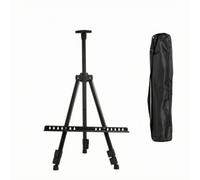 CoudarTitie Cavalletto Telescopico Durevole | Cavalletto a Treppiede, Resistente, per Mostre, Studenti D'arte, Nero, Ferro