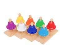 CoudarTitie Children Educational Didattiche Set Musicale 8 Note Strumento per Infanzia Legno Metallo per Coordinazione Mano Occhio E Pratica Adatto a Lezione Scuola E Casa