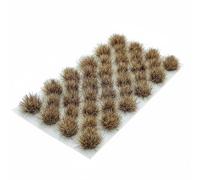CoudarTitie Ciuffi Sintetica Modellismo 39 Pezzi con Base Autoadesiva in Nylon Altezza 8mm per Diorami Plastici Miniature, Color to 6