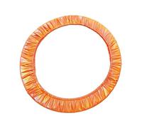 CoudarTitie Copertura Anello Ginnastica Ritmica Protettiva Accessorio Paracolpi Custodia Elastico Resistente Graffi in Nylon Adatta a Ginnastica Danza Tempo Liber, Orangina, M