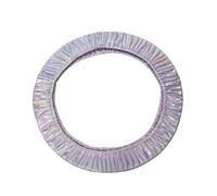 CoudarTitie Copertura Anello Ginnastica Ritmica Protettiva Accessorio Paracolpi Custodia Elastico Resistente Graffi in Nylon Adatta a Ginnastica Danza Tempo Liber, Viola Chiaro, M