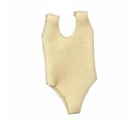 CoudarTitie Costume Donna Intero Monopezzo per Action Figure Donna Abito Articolato Sl esign Realistico Adatto a Esposizione Giocattoli da Collezione Fotografia, Beige