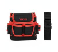 CoudarTitie da Lavoro Multitasche Porta Attrezzi Borsa Cintura Organizer Custodia in Oxford Durevole con Tasche Ampie E Scomparti Adatto per Riparazioni, color to 4, Piccola