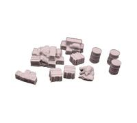 CoudarTitie Diorama di Barili di Petrolio in Ho 1:72, Modello di Scena Fai da Te, Fornitura E Attrezzatura, Modello di Scatola di Legno per Il Layout della