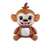 CoudarTitie Dispositivo Sonno Peluche Compagno Lenitivo con Macchina Del Suono Neonato Cuscino Sonoro Funzione Luci Struttura Plastica Adatto a, Scimmia Di Peluche Versione Ricaricabile