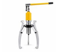 CoudarTitie Estrattore Idraulico Cuscinetti Estrattore Cuscinetto Estrattore Pignoni Smontatore Pulegge Kit di Attrezzi con Corpo Idraulico Leva Lunga E Artigli, 15T-50mm, Scatola Di Plastica