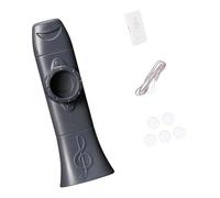 CoudarTitie Kazoo Facile Da Suonare Accompagnamento con Collo Appeso Dalla Parte Superiore Strumenti Musicali Giocattolo per Bambini per Principianti Pianoforte V, Grigio