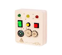 CoudarTitie Lavagna Interattiva a LED con Interruttore, Giocattolo da Viaggio per attività Educative All'aperto, Regalo di Compleanno per L'educazione Pre, Stile a