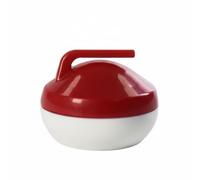 CoudarTitie Mini Gioco Manuale Pietre Scorrevoli Gioco Interattivo Tavolo Set Plastica Acciaio Allenamento Coordinazione Promozione Intelligenza Adatto per, Palla Da Curling Rossa Da 30mm