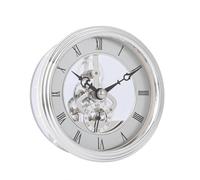 CoudarTitie Movimento Orologio Tondo Numeri Quadrante Meccanismo Ingranaggi Cornice Rame Alluminio Applicabile a Riparazioni Restauri Artigianato Spazi Interni, Skm3085b-rhas