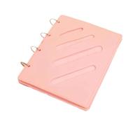 CoudarTitie Organizzatore per Fermagli per Capelli Porta Accessori Da Appendere Raccoglitore per Fiocchi E Elastici Pieghevole per Viaggiare Adatto Come Idea, Rosa