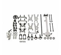 CoudarTitie Rc Vehicle Components Kit Componenti Rc Metallo Accessori Ammortizzatori Trasmissione Cuscinetti Ruota CNC per Risposte Pronte E Affidabili Adatto per, Titanio