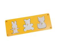 CoudarTitie Set di Tavole Interattive per L'apprendimento Dei Bambini - Migliora Le Capacità Motorie Fini, gratta e vinci, Taglia unica