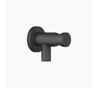 Supporto Doccia Dornbracht con Gomito a muro Ø60mm Nero Opaco