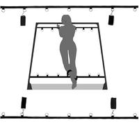 Cọüplèṣ Ŝlävë Rọpë Coppia Accessori Adatto a Uomini e Donne bḏṧḿs ṧậḏo Kit ṝestṝicḉiṑnes ḏebậjṑ jṹgṹetes Erótītīcī Cinghia di regolazione del movimento