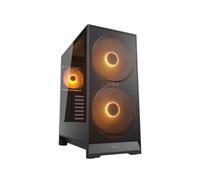 COUGAR Airface 180 ATX MidTower Case, 340 mm GPU supportata, 2 x 180 mm PWM ARGB preinstallate, capacità massima della ventola di 8 ventole, pannello filtro magnetico, connettore inverso scheda madre