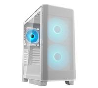 COUGAR Airface FLO ARGB Midi-Tower Bianco Con Microfono Integrato, USB-C