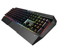 Cougar Attack X3 Speedy RGB Gaming Tastatur MX Speed Tastiera per giochi Cherry MX Silver Switches 1000 Hz LED RGB-LED Layout DE