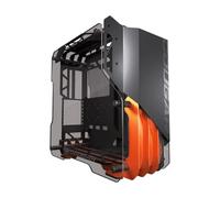 Cougar BLAZER Superba custodia Mid Tower da gioco a telaio aperto, telaio in alluminio con pannelli laterali in vetro temperato