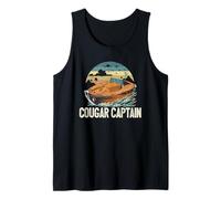 Cougar Capitano Divertente Barca Proprietario Lago Life Pontoon King Canotta