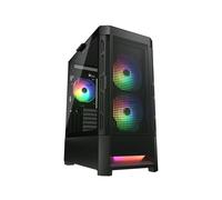 COUGAR Case Airface RGB CGR-5ZD1B-AIR-RGB Midi Tower Nero con Illuminazione RGB