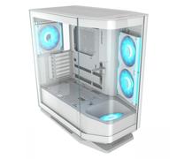 COUGAR CASE MID TOWER FV270 RGB WHITE 2xTG CURVED 4 ARGB FAN + RGB HUB FORMATO M