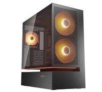Case Cougar CGR-2DA4B-M Midi Tower Nero Vetro Temperato RGB Gaming