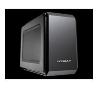 COUGAR Case Mini-ITX QBX Nero per Gaming con Supporto Schede Fino a 350 mm