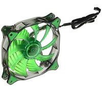 COUGAR CFD120 Green LED HB Luefter 120mm x 25mm 12VDC Hydraulik-Lager 1200RPM 16.6dBA 64.37cfm Befestigungsmaterial Retail COMPUCASE
