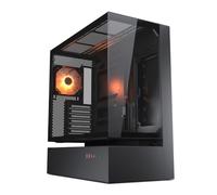 Cougar CFV235 ES ATX Computer Gaming PC Case Nero | Ventola ARGB PWM preinstallata da 120 mm, doppio filtro antipolvere magnetico, supporta GPU fino a 430 mm