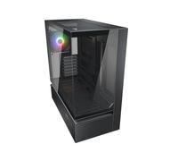 COUGAR CFV235 ES, Mid Tower ATX, custodia CEB, GPU da 430 mm, ventole ARGB PWM preinstallate da 120 mm, accesso al flusso d'aria a 270°, filtro antipolvere, doppia filtrazione magnetica, gestione dei