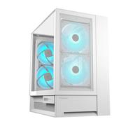 COUGAR OmnyX White Case Omnidirezionale Midi Tower Vetro Temperato No-Power ATX/mATX/Mini-ITX
