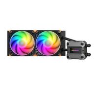 Cougar Poseidon Ultra ARGB 240 PC Liquid Cooler: flusso d'aria ottimale, smorzatori angolari, anello di stabilizzazione integrato, piastra di raffreddamento in rame, compatibile con le più recenti