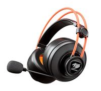 Cougar Cuffie Da Gioco Immersati, Colore: Nero/Arancione