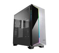 Cougar Dark Blader G Premium Mid Tower Gaming Case in alluminio spazzolato e vetro pannello frontale con RGB e finestra laterale in vetro