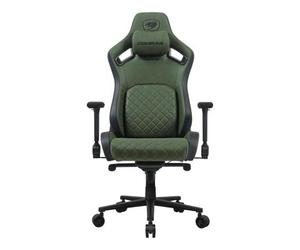 COUGAR DEFENSOR S ARMY GREEN F Sedia per gaming universale Sedia tappezzata Verde