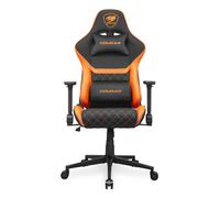 COUGAR Gaming Armor One V2 F Sedia per gaming universale Sedia imbottita tappezzata Nero, Arancione NEW