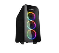Cougar Gemini X RGB, Dual Case - Nero con Finestra