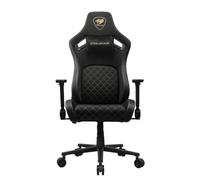 COUGAR Gaming CGR-DFF-GLB Sedia da gaming per PC Sedia imbottita tappezzata Nero, Oro