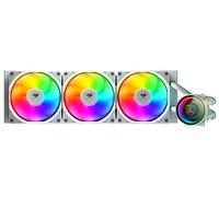 Cougar Poseidon Elite ARGB 360 White CPU Liquid Cooler Intel 1851/1700 AMD AM5/AM4