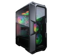 COUGAR GAMING | CUSTODIA PC GAMING | BOX MX440G RGB VETRO TREMPE - 3 ventole RGB incluse - 2 porte USB 3. 0 e 1 porta USB 2. 0 - Prestazioni di raffreddamento elevate