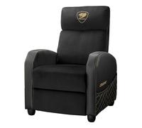 COUGAR Gaming | Poltrona Gaming | Ranger Elite Royal - Altezza 100 cm - Larghezza 67 cm - Profondità seduta 49 cm - Supporta fino a 135 kg - Tessuto Velluto Traspirante