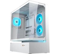 COUGAR CFV235 White Case Midi Tower Vetro Temperato No-Power CEB/ATX/mATX/Mini-ITX