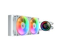 Cougar Poseidon Elite 240 ARGB CPU Liquid Cooler Intel sk1700 AMD AM4/AM5 Bianco
