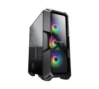 Cougar MX440-G RGB potente e compatta Mid-Tower Case con vetro temperato frontale e pannello laterale, 3 ventole ARGB